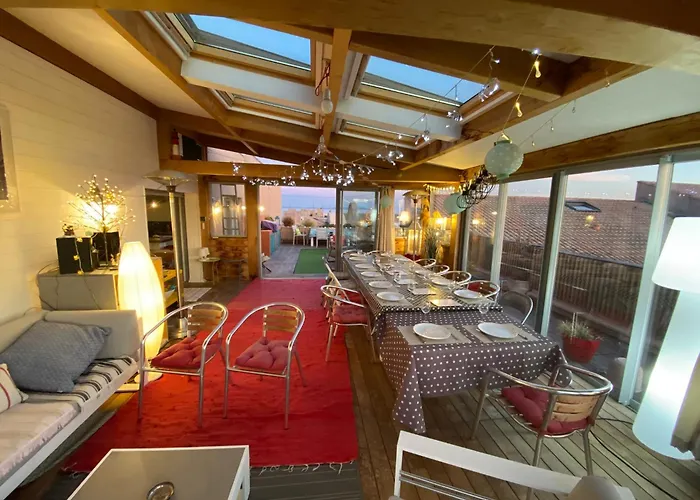 Port Duplex Plein Sud 200 M2 Et 100 M2 De Terrasse 公寓 *